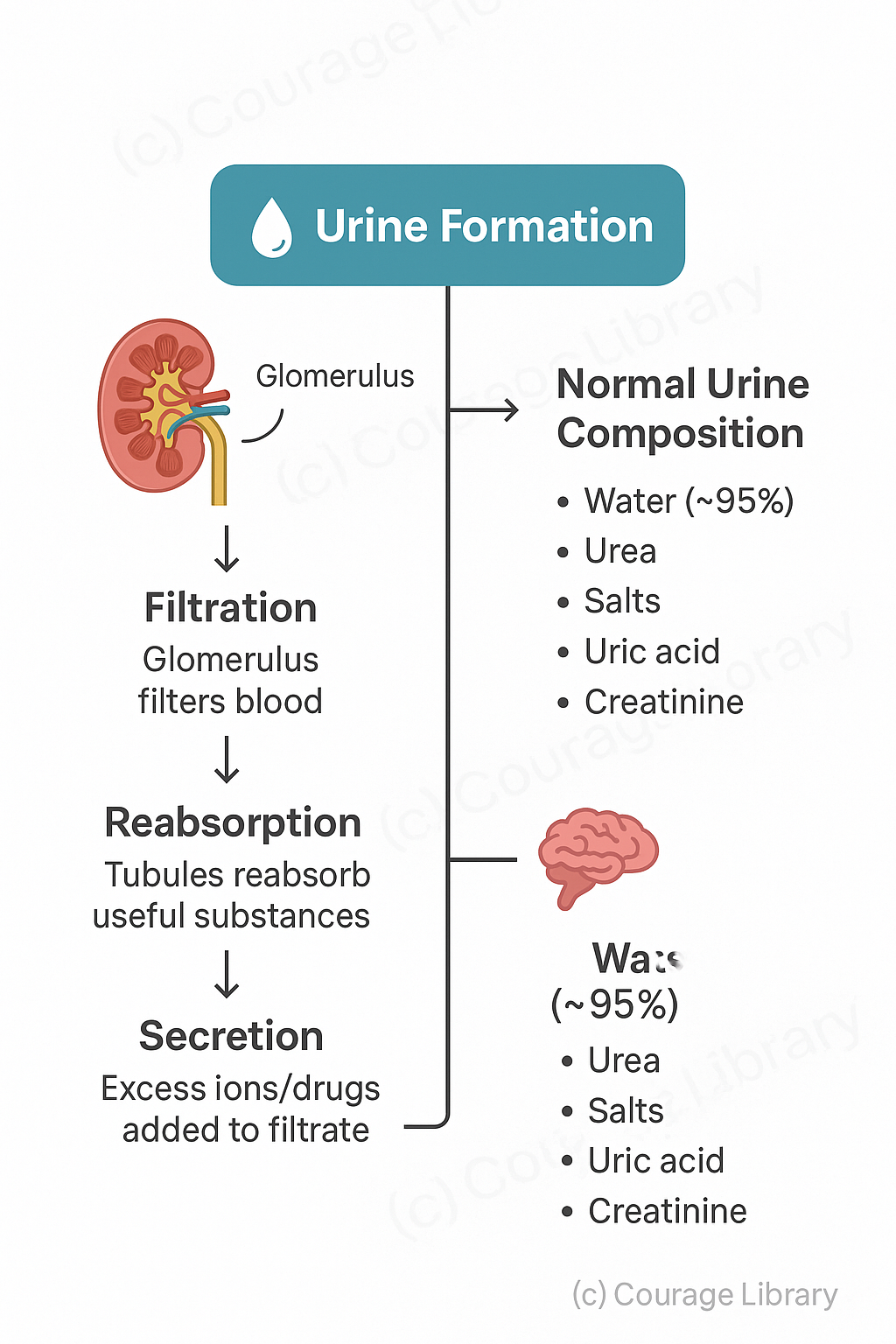 Excretory System Diagram