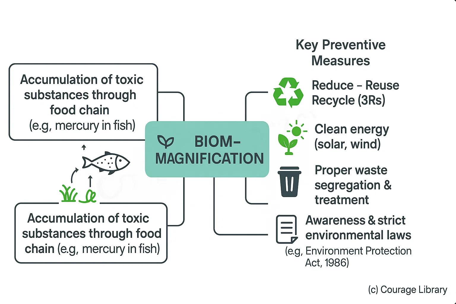 Illustration of Biomagnification